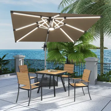 Large Roman Umbrella Stand for Outdoor Garden Parasol