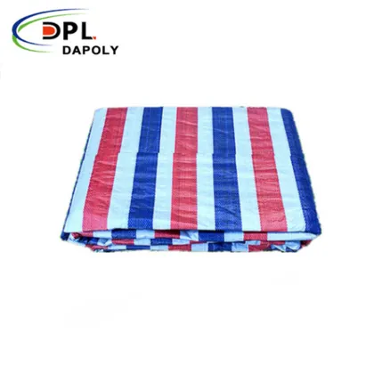 Industrial Waterproof Tarpaulin: Durable Blue PE Tarpaulin for Factory Supply
