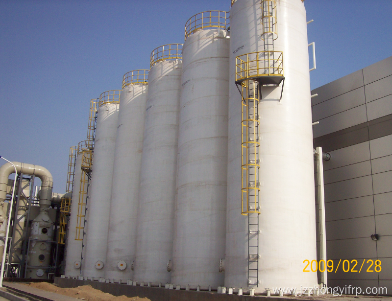 FRP tank for chemical storage chemical industry GRP