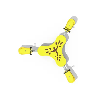 Enhancing Play with Tri-Seat Spring Seesaw