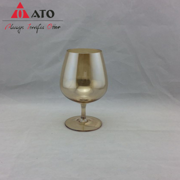 Amber Crystal brandy glass High grade wine glass