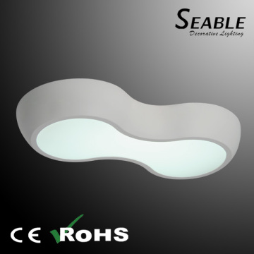 Modern fiber glass home decoration spot lighting new designs 24w led ceiling lamp