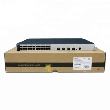 مفتاح شبكة Huawei عالي السرعة: 48x10G SFP+، 6x40G QSFP28 مع إمكانية ترقية 100 جرام اختيارية ومزود طاقة مفرد