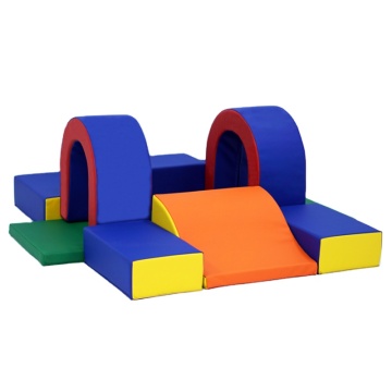 Wholesale Eco ที่เป็นมิตรกับหนัง PU Soft Play Blocks และอุปกรณ์อุโมงค์สำหรับโรงเรียนอนุบาลสำหรับโรงเรียนอนุบาล