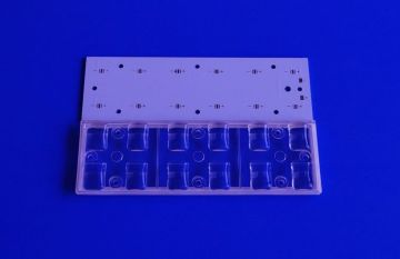 12w Cree Led Street Light Module With Street Light Lens , Pcb Module Replacements