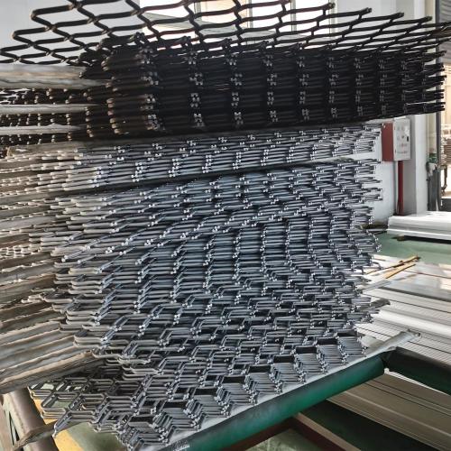 White aluminium security mesh