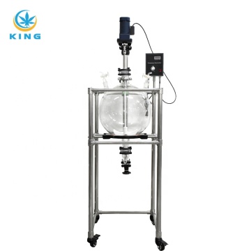 PTFE Ajitatörlü Laboratuvar Cam Sıvı Ekstraktör ve Santrifüj Ayırıcı