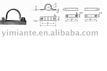 SHGJX1* Pipe clamp