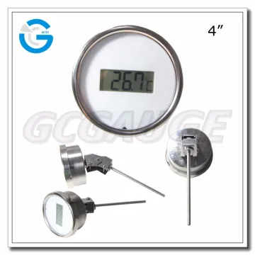 High quality stainelss steel industrial every angle digital thermometer with temperature range