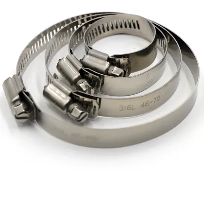 316 stainless steel hose clamp