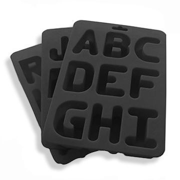 Silicone Ice Cube Trays in Unique Design, Customized Designs are Accepted