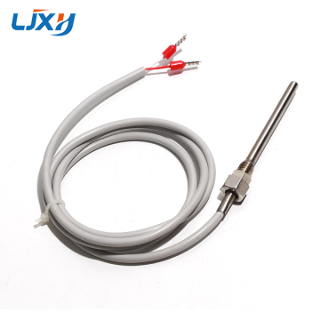 LJXH Waterproof NTC Thermistor Sensor dengan Thread M8 dan Kawat Multi-Strand