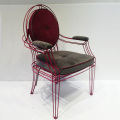 अमेरिकी शैली के अवकाश स्टेनलेस स्टील कुर्सी