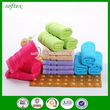 110g organic bamboo towel,dobby bamboo fiber towel