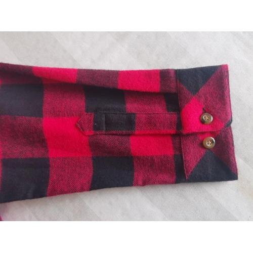 Women Causal Shirt With Pocket Women Casual Y/D Flannel Shirt Factory