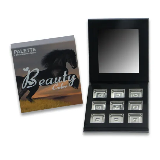 Wholesale Makeup 9 Colors Eyeshadow Palette Case