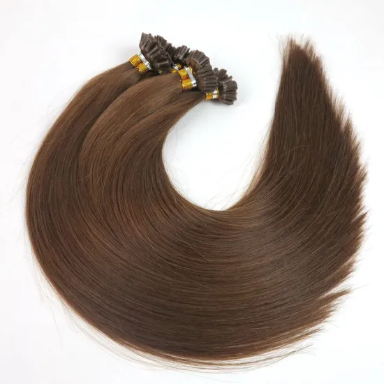 wholesale 1g strands remy human extensions pre bonded u tipped double drawn nail tip hair extension