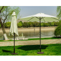 Outdoor centre pillar umbrella without light