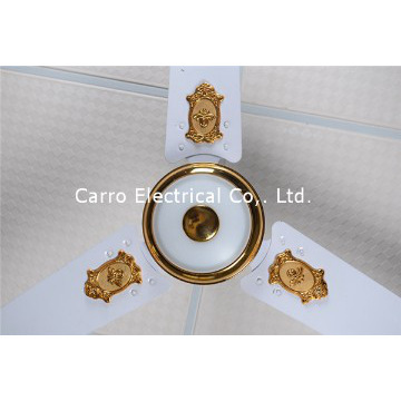 100% copper brushless motor 12v 22w 56inch designer ceiling fan