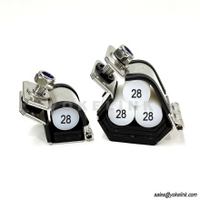 Cleme pentru cablu HV Cablu nemagnetic de 28 mm pentru Clemă unică pentru cablu Trefoil