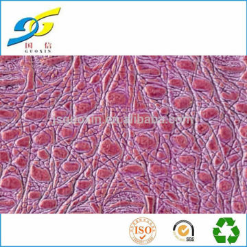 2015 New design Pvc leather for shoe/bag/sofa/furniture