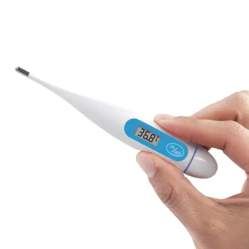 Kangfu Medical Flexible Tip Waterproof LCD Digital Thermometer for Home and Kids