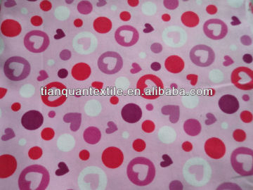 animal print pigment print flannel fabric