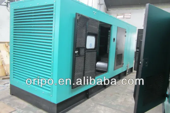 fuel less diesel generator with low price and soundproof canopy