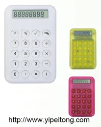Colorful crystal calculator