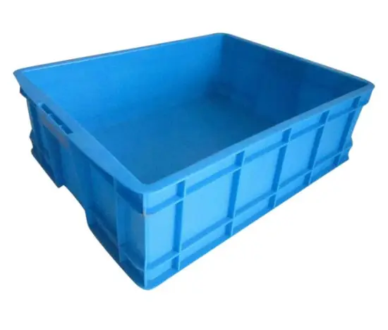 Supply HDPE plastic injection turnover box mould