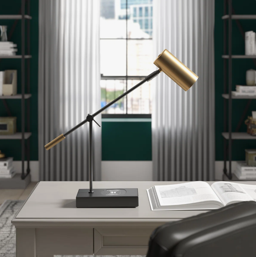 Allesandro Adjustable Metal USB Desk Lamp (8)
