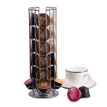 Metal Wire Coffee Capsule Display Holder สำหรับ Home Kitchen Organization