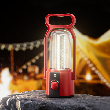 LED Portable Camping Lantern Infinite Dimming with Rechargeable Battery