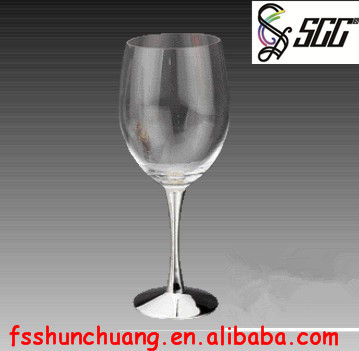 Crystal Large Capacity Red Wine Glass Cup/Red Wine Glass Factory with Base