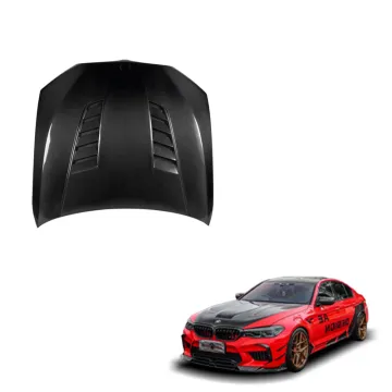 Carbon Fiber Front Bonnet Scoop Hood for BMW M5 F90 Engine Hoods