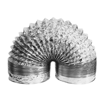 Aluminum Foil Exhaust Pipe Telescopic Variable Diameter for HVAC Systems
