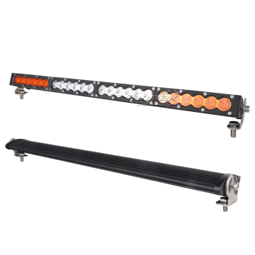 amber&white LED light bar