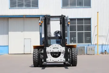 Heavy-Duty 4.0t-5.0t Diesel Forklift with Rotating Forks Attachment