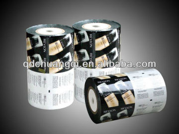 Packaging films for snack/printed roll material