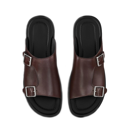Trendy Men's Soft Leather Slippers