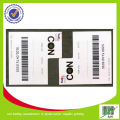 Airline luggage sticker label paper printing