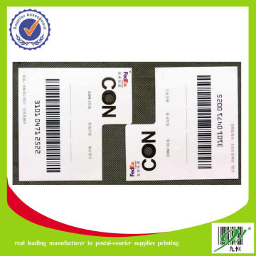 Airline luggage sticker label paper printing