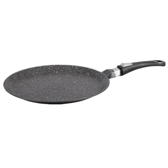 Die Cast Aluminum Non Stick Marble Coating Fry Pan Set with Detachable Handle