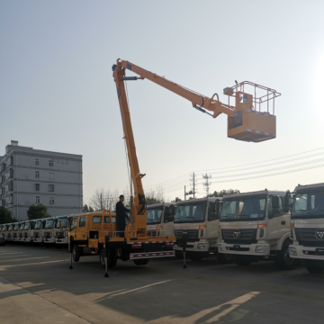 Folding 16 meter high-altitude work vehicle