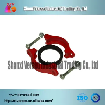 Carbon steel pipe fitting accessories pipe clamp