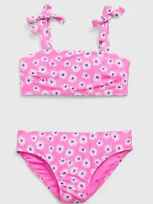 Girl's fashion print swimwear bikini