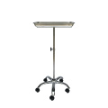 Medical Instrument Stand with Mobile Base, Chrome