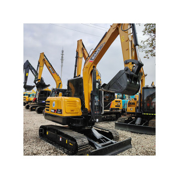 Used 6 Ton Hydraulic Crawler Mini Backhoe Excavator for Construction