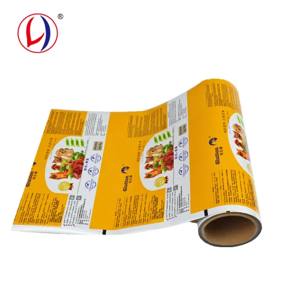 High Quality Roll Pet Film Printing for Pet Food Packaging
