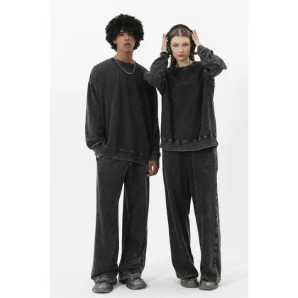 Sun-Faded Vintage Tracksuit Design